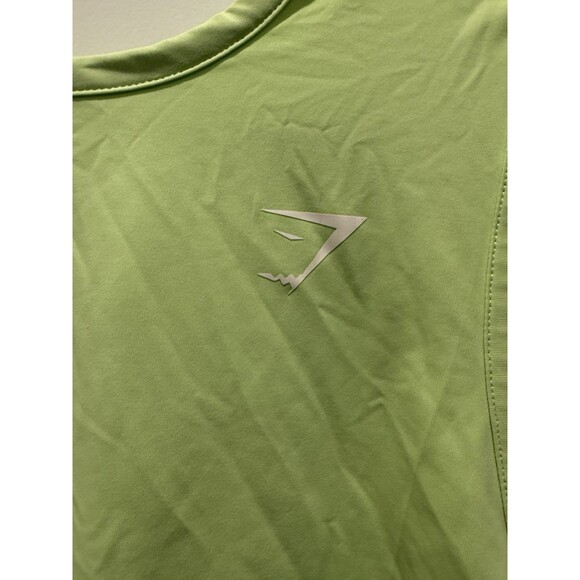 Gymshark Women's Medium M  Training Crop Tank Top Green - Picture 2 of 4
